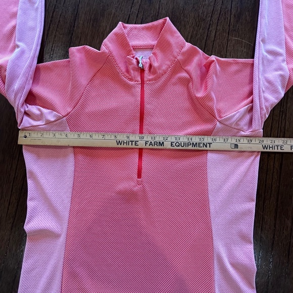 Antigua long sleeve 1/2 zip activewear top golf top size L - Picture 13 of 15